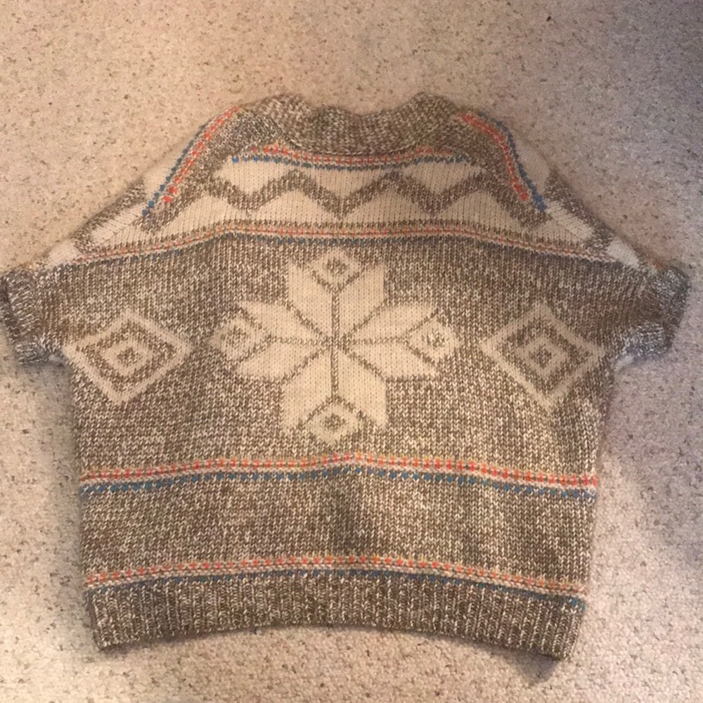 American Eagle XS/S open short sleeved sweater
